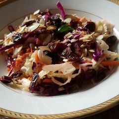 A picture of Thai Coleslaw.