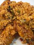 Arroz con pollo y verduras con chorizo en Airfryer Cosori