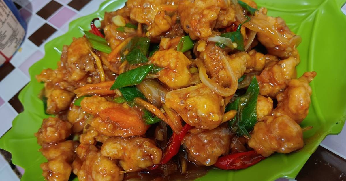 Resep Ayam Asam Manis Oleh Ellys Setyawatti Cookpad