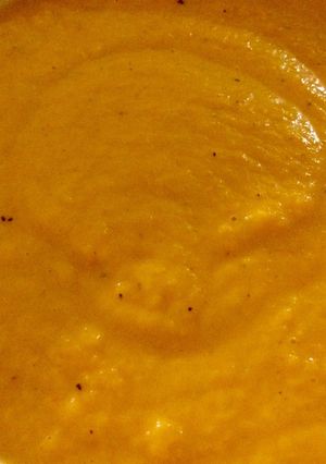 Une photo de Velouté de carottes au cumin