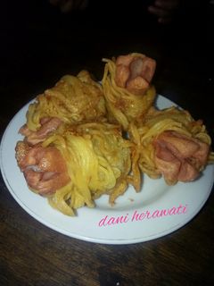 Foto resep Sosis mie gulung
