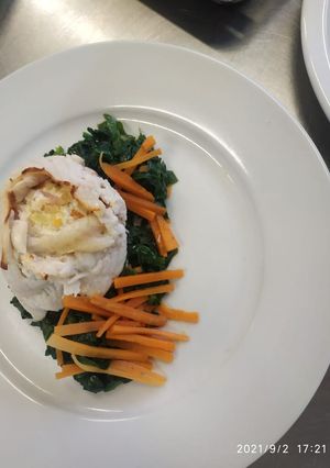 Una foto de Rolls de pescado