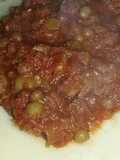 Bifes a la portuguesa con puré