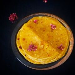 A picture of Puran Poli.