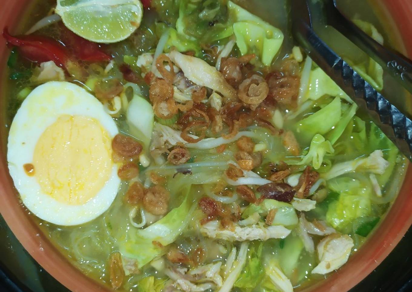 Soto ayam mantap