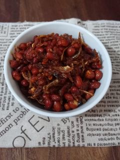 Foto resep Balado Teri kacang