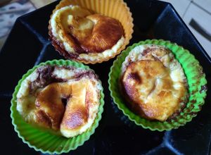 Une photo de Mini cheesecake au airfryer