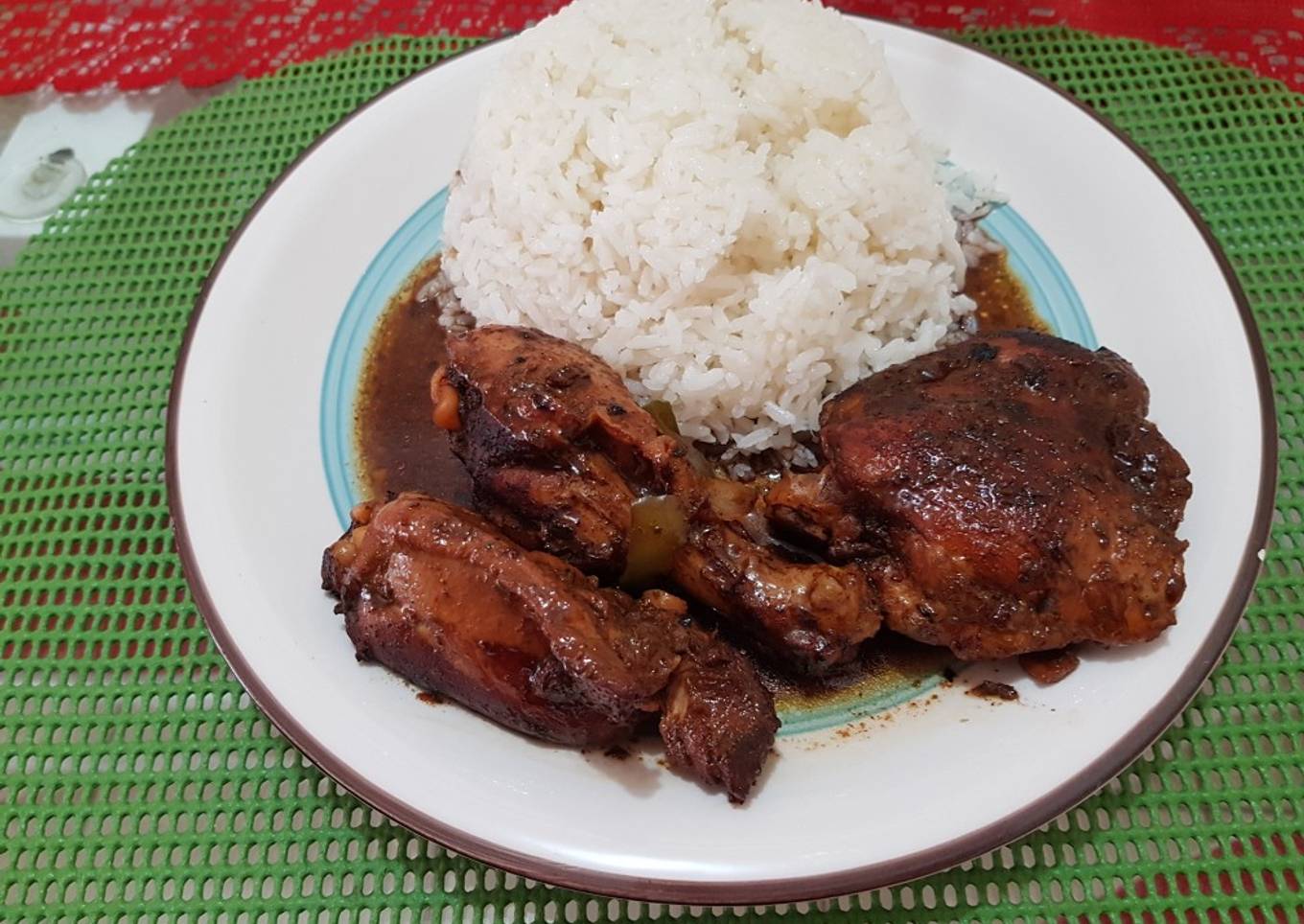 Pollo guisado al estilo dominicano 🇩🇴🇩🇴