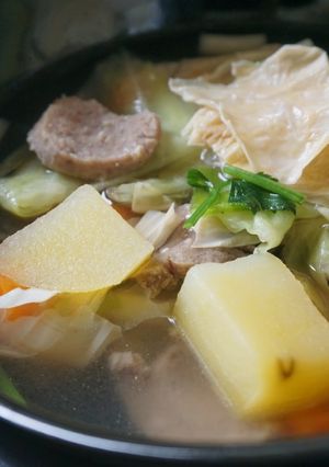 Foto resep Sayur Sop Bakso Kembang Tahu
