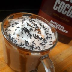Multigrain coco milk shake A picture of Multigrain coco milk shake.