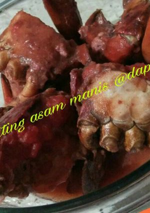 Foto resep Kepiting asam manis