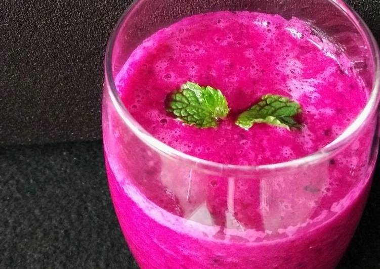 Cara Membuat Dragon Fruit Yoghurt Cimory 🐲, Gampang Banget