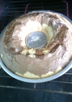 Una foto de Budín marmolado