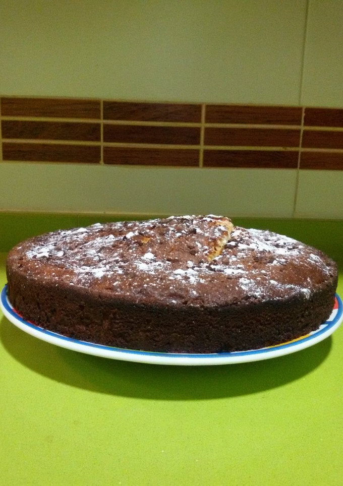 Una foto de Bizcocho de chocolate blanco