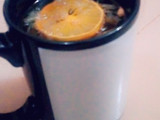 Black spicy lemon tea