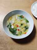 Tumis sawi putih