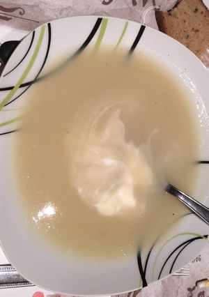 Une photo de Potage aux topinambours