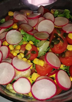 Une photo de Salade du maraîcher