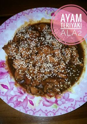 Foto resep Ayam teriyaki ala2