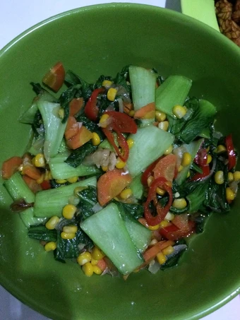 Recipe Tumis pokcoy saus tiram the Delicious Makes you drool