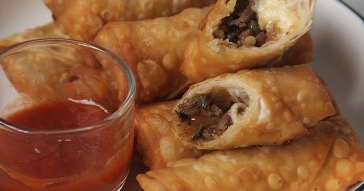 Resep Lumpia daging keju / cheesy beef lumpia oleh Giovanni Euodia ...