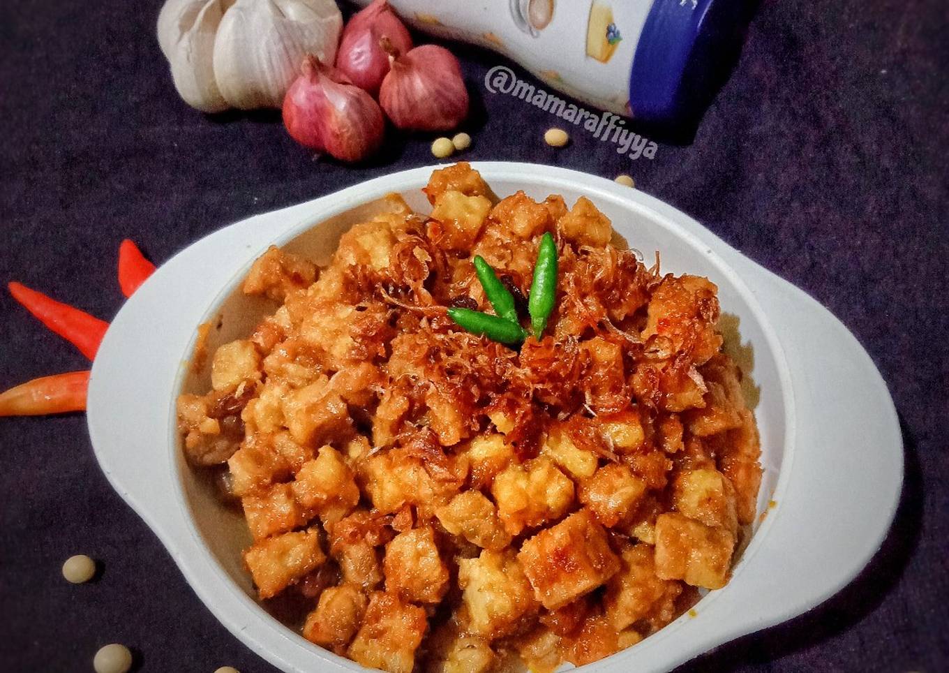 Tempe bumbu rujak