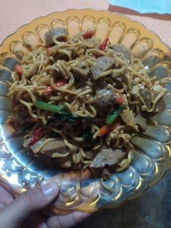 Foto resep Mie goreng bakso