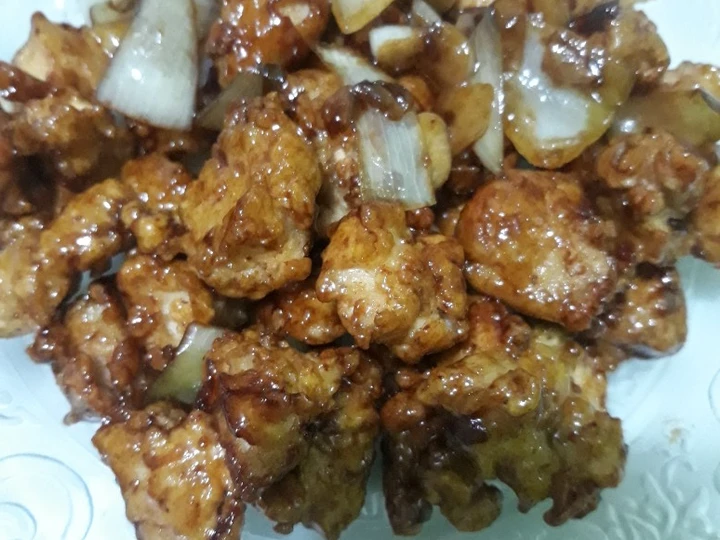 Cara Mudah Membuat Resep Ayam Goreng Tepung Saos Teriyaki yang Lezat Sekali Anti Ribet, Mantap Sekali