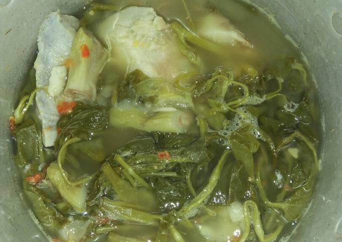 Sayur asam keladi/talas