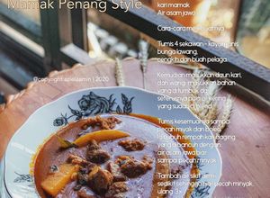 Gambar Kari Daging Mamak Penang Style
