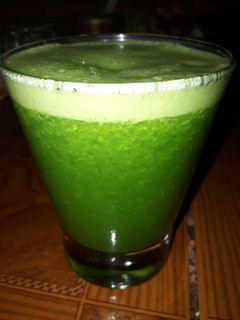 Una foto de Batido para desinflar el abdomen