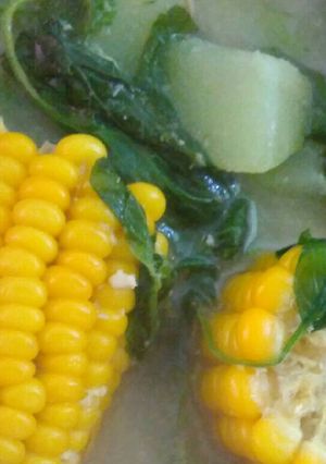 Foto resep Bobor bayam jagung manis