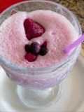 Smoothie de fresas y frutos del momento