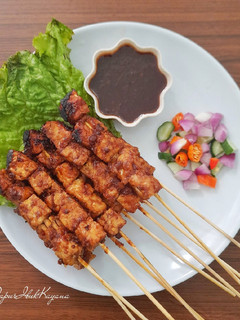 Foto resep 910. Sate Tempe Bumbu Kacang