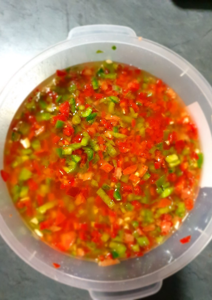 Una foto de Salsa criolla