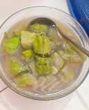 Canh bắp cải cuộn thịt