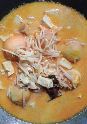 Foto resep (14) Gulai 3T ala De (Tahu,Telur,Toge)😍