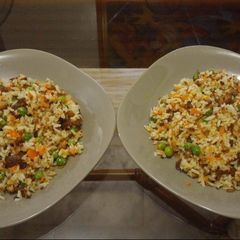 A picture of Adobo Fried Rice.
