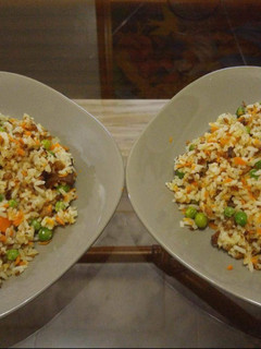 A picture of Adobo Fried Rice.