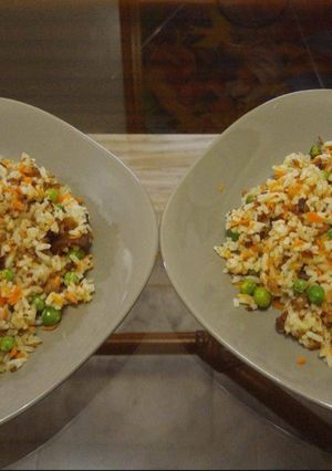 A picture of Adobo Fried Rice.