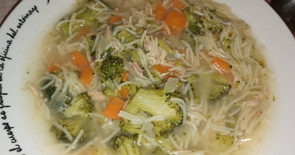 Caldo de pavo y verduras Receta de Maria RC- Cookpad