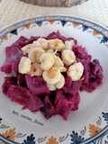 Lombarda con gambas