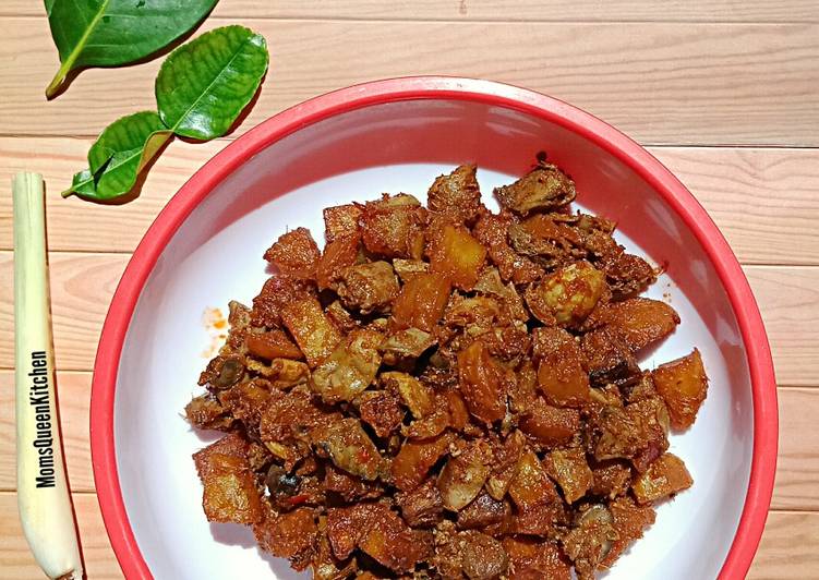 Sambal Goreng Ati Kentang ala Banjar