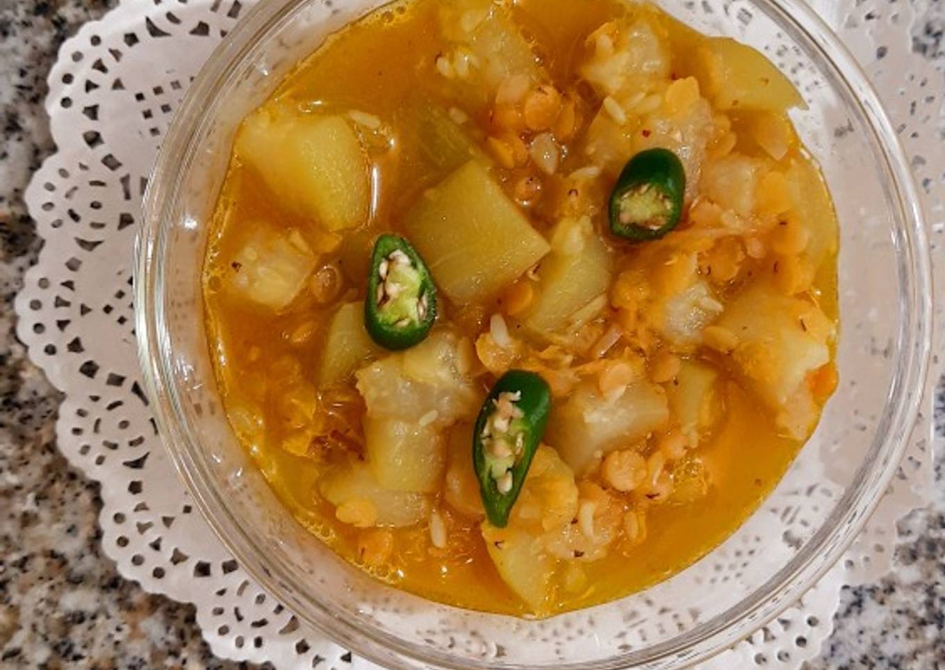 Lauki Masoor Dal