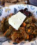 Romano green beans in a pressure cooker