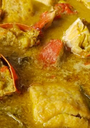 Foto resep Kepiting santan + Tahu