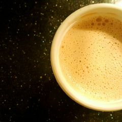 A picture of Homemade coffee with Nescafe 😍☕.