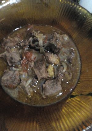 A picture of Beef stew.