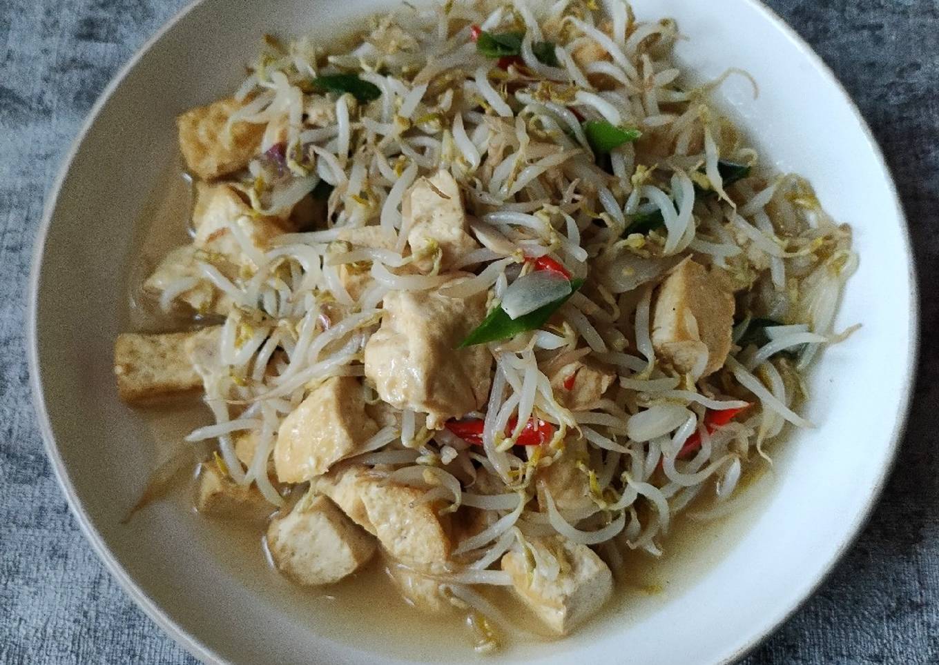 Tumis Tahu Taoge