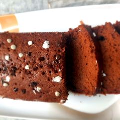 A picture of Chocolate 🍫 tea cake.